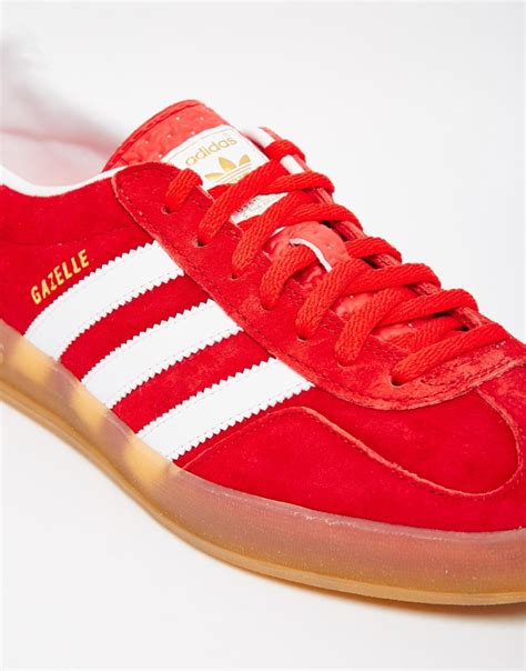 adidas rote gazelle|adidas gazelle shoes red.